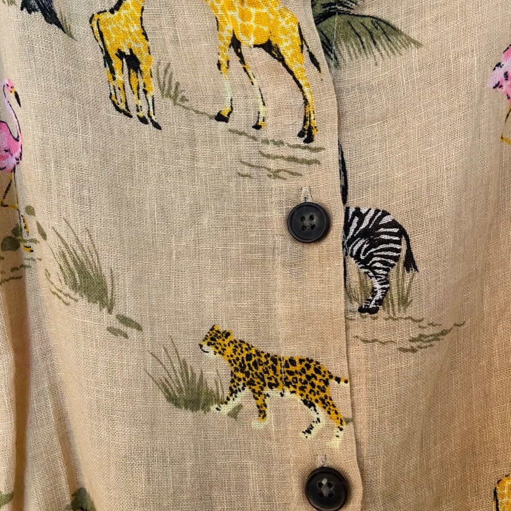 Old Navy animal print tank - Picture 2 of 4
